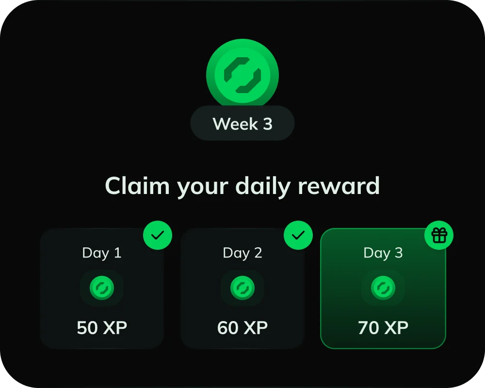 Gamified trading rewards