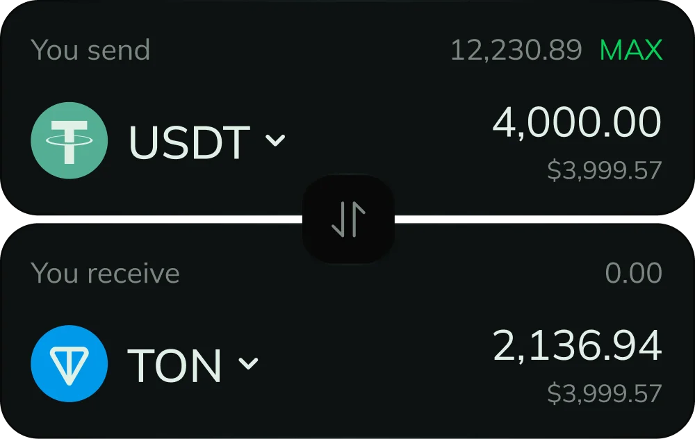 Swap interface