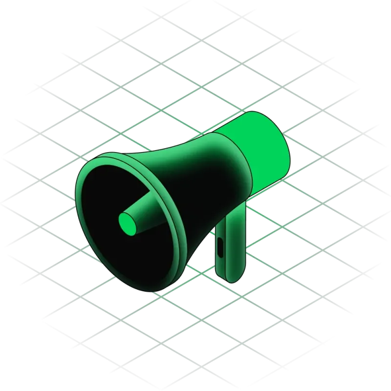 Megaphone illustration